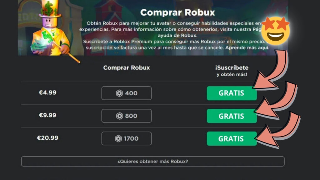 Cómo CONSEGUIR ROBUX GRATIS (MEJORES METODOS) robux gratis